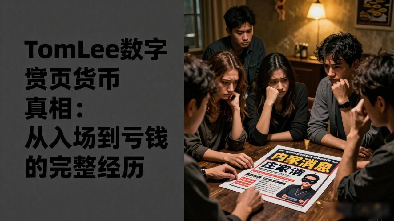 TomLee数字货币真相：从入场到亏钱的完整经历
