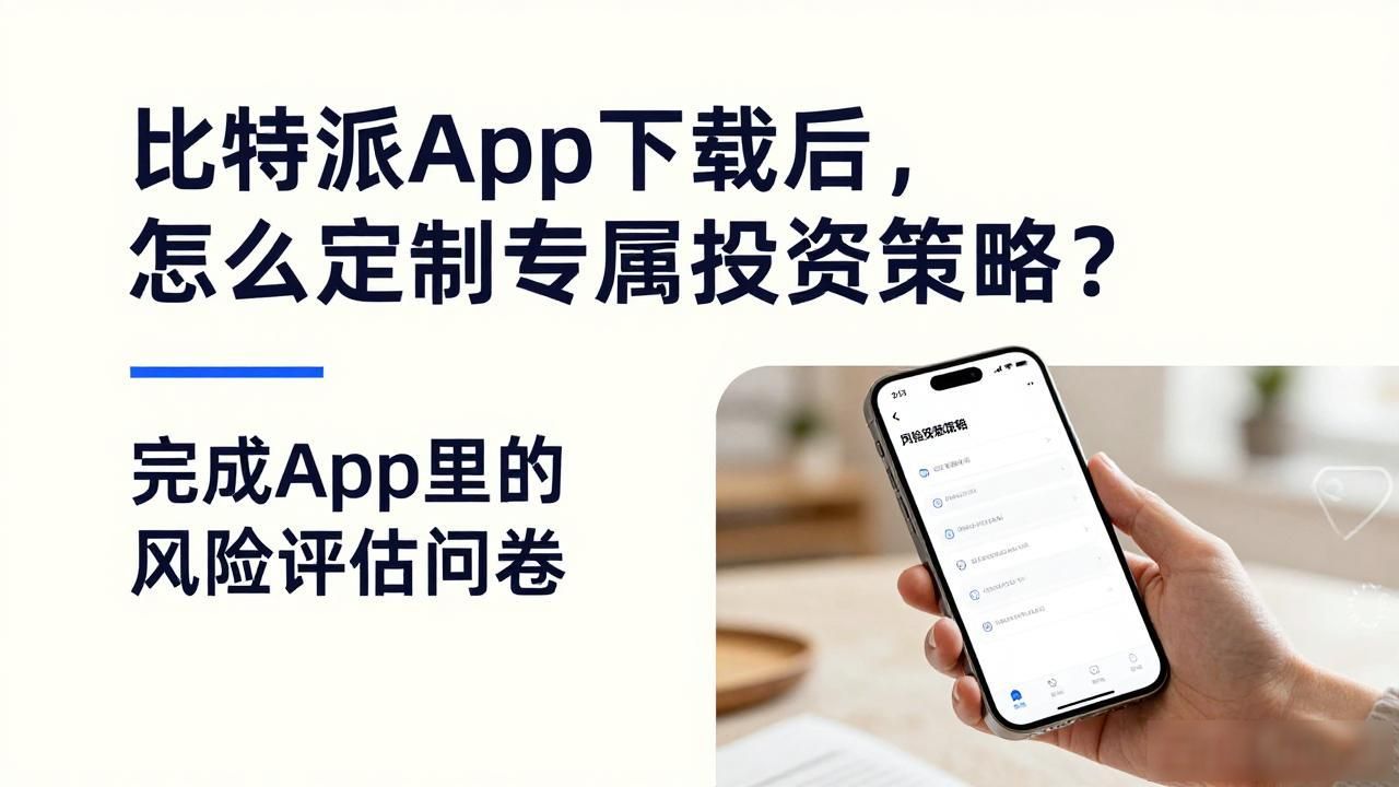 比特派App下载后，怎么定制专属投资策略？