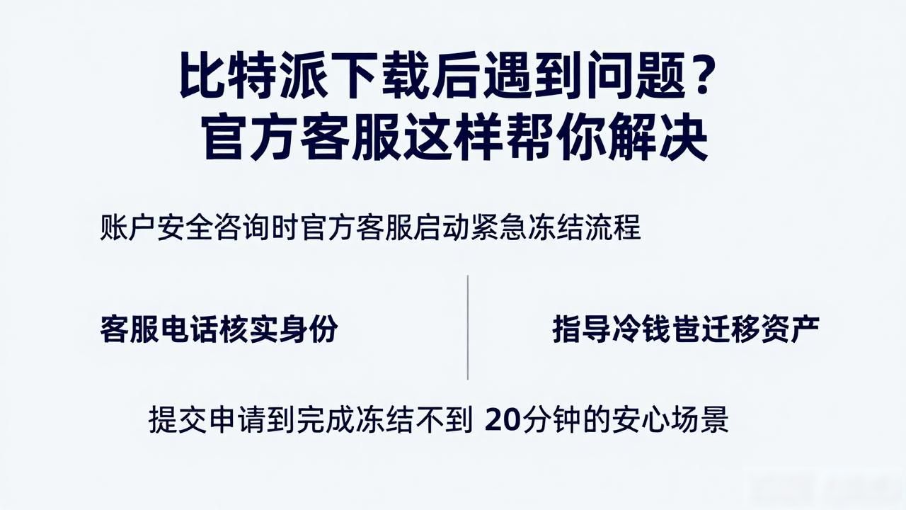 比特派下载后遇到问题？官方客服这样帮你解决