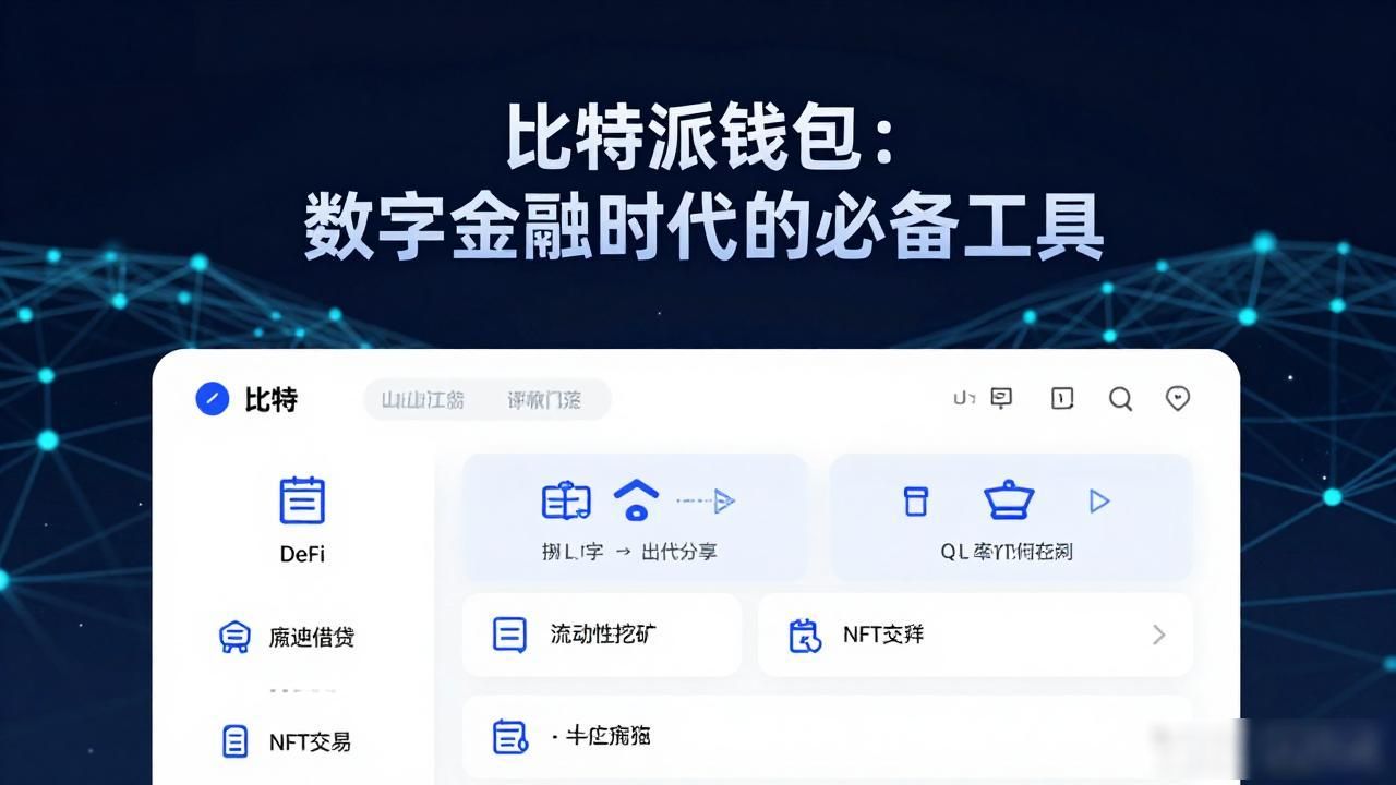 比特派钱包：数字金融时代的必备工具