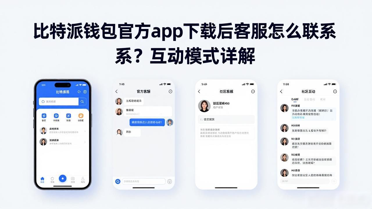 比特派钱包官方app下载后客服怎么联系？互动模式详解