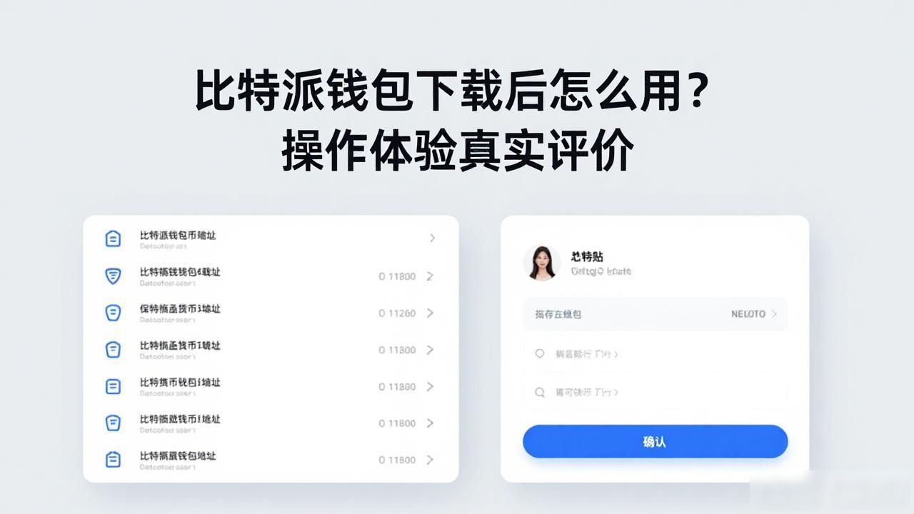 比特派钱包下载后怎么用？操作体验真实评价