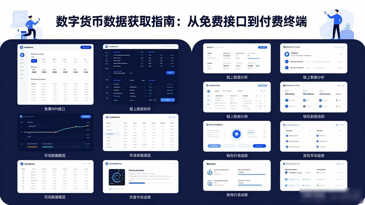 数字货币数据获取指南：从免费接口到付费终端