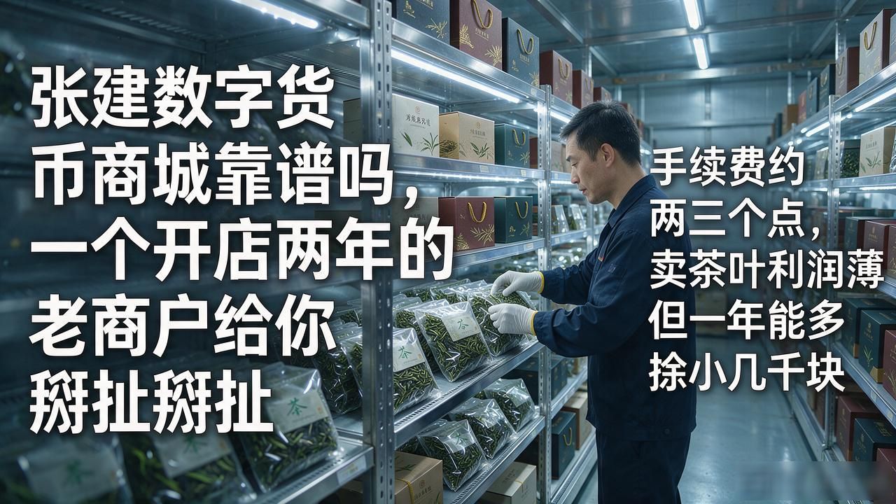 张建数字货币商城靠谱吗，一个开店两年的老商户给你掰扯掰扯