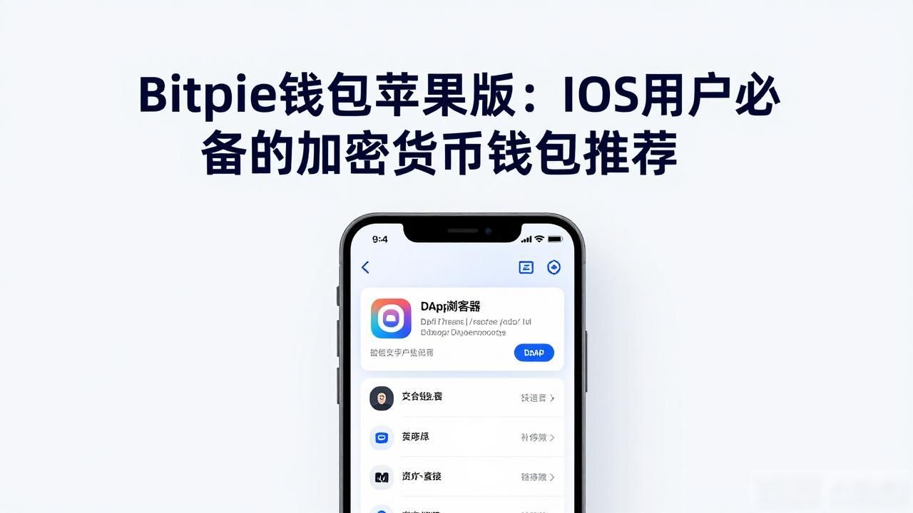 Bitpie钱包苹果版：iOS用户必备的加密货币钱包推荐