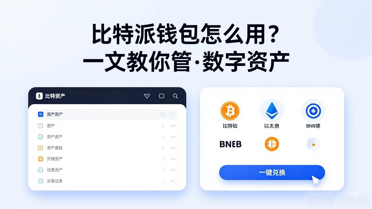 比特派钱包怎么用？一文教你管好数字资产