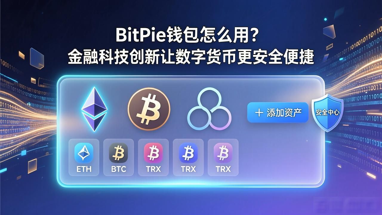 BitPie钱包怎么用？金融科技创新让数字货币更安全便捷