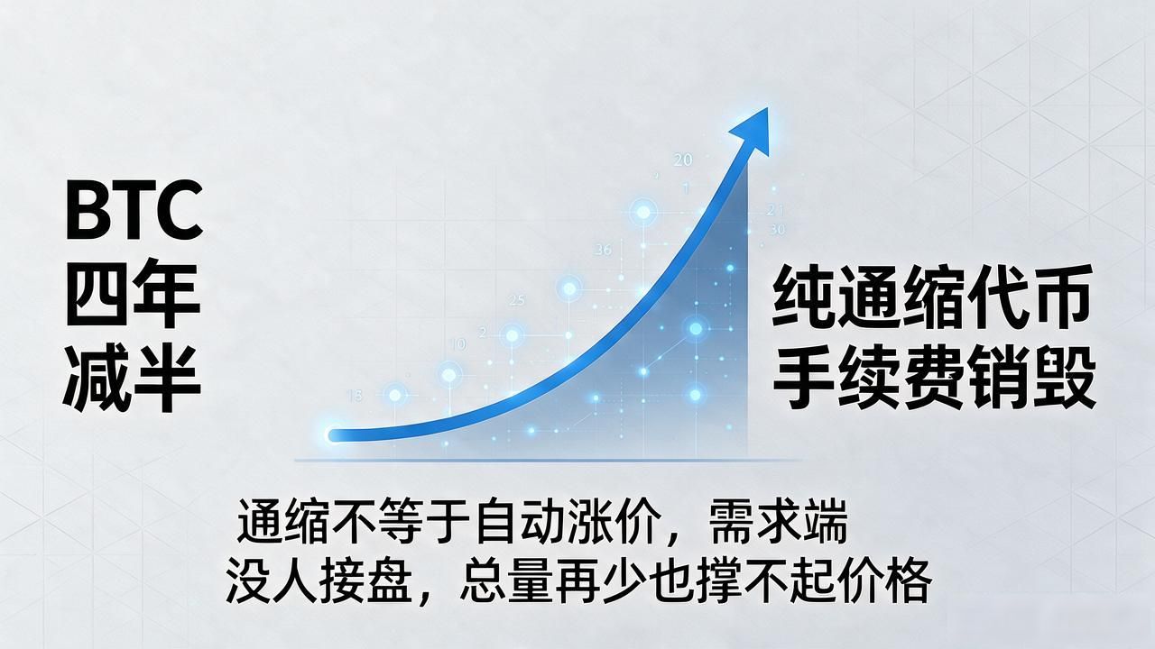 通缩数字货币到底什么意思？流通总量只减不增，越稀缺越值钱