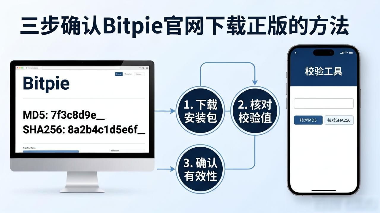 三步确认Bitpie官网下载正版的方法
