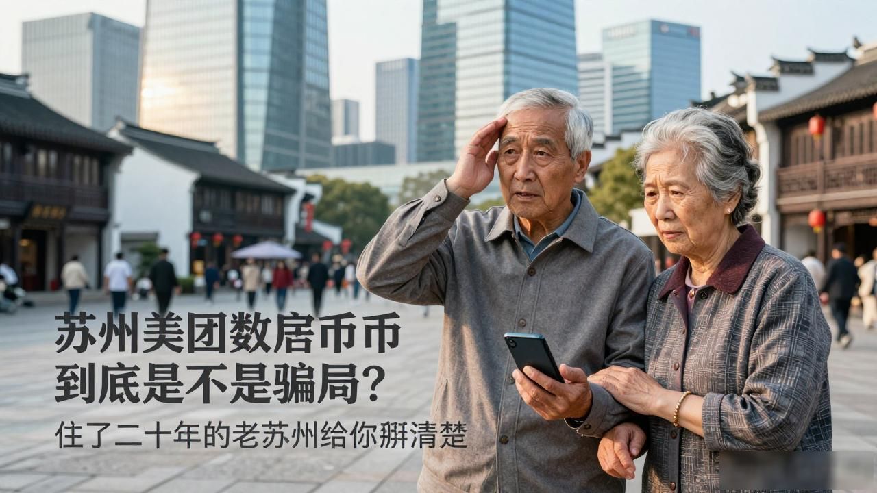 苏州美团数字货币到底是不是骗局？住了二十年的老苏州给你掰扯清楚