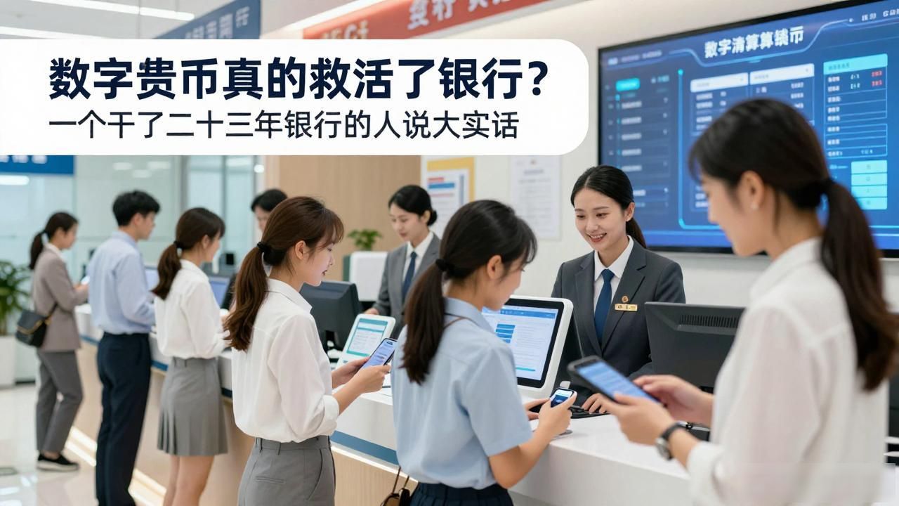 数字货币真的救活了银行？一个干了二十三年银行的人说大实话