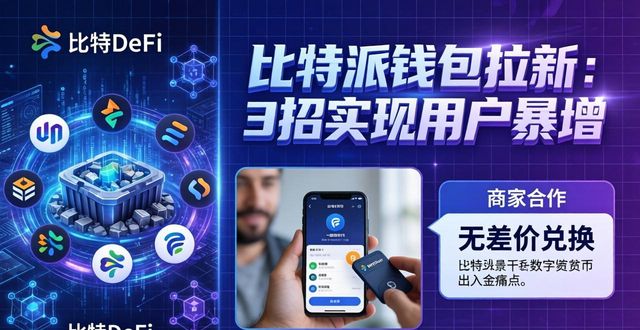 比特派钱包拉新：3招实现用户暴增