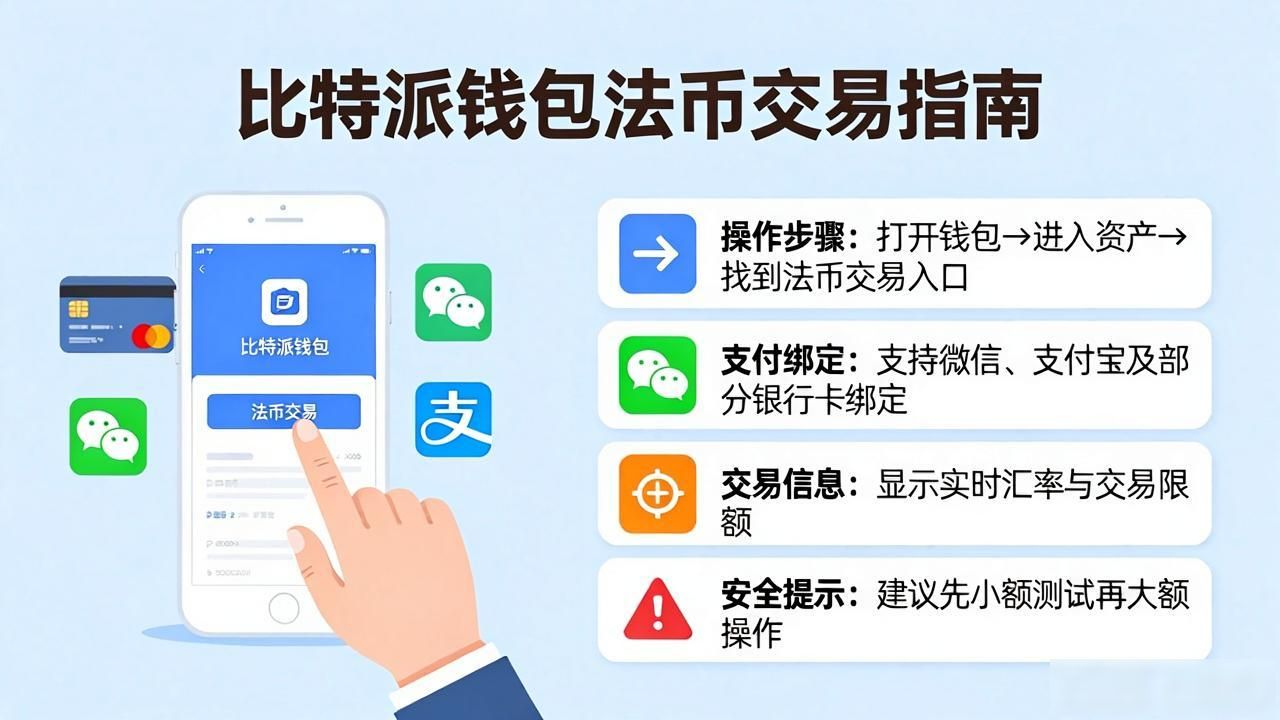手机比特派钱包怎么用法币买币卖币？一文讲清楚