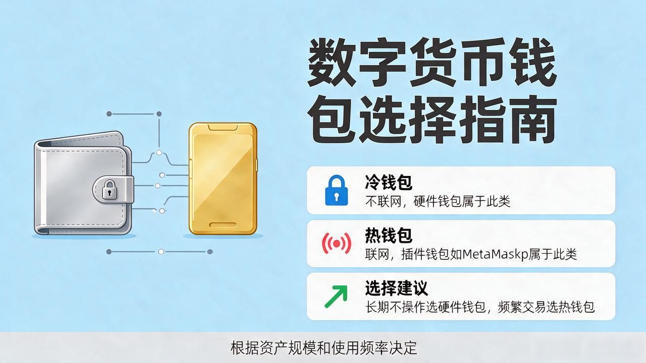 数字货币钱包图解：看完就知道该选哪种