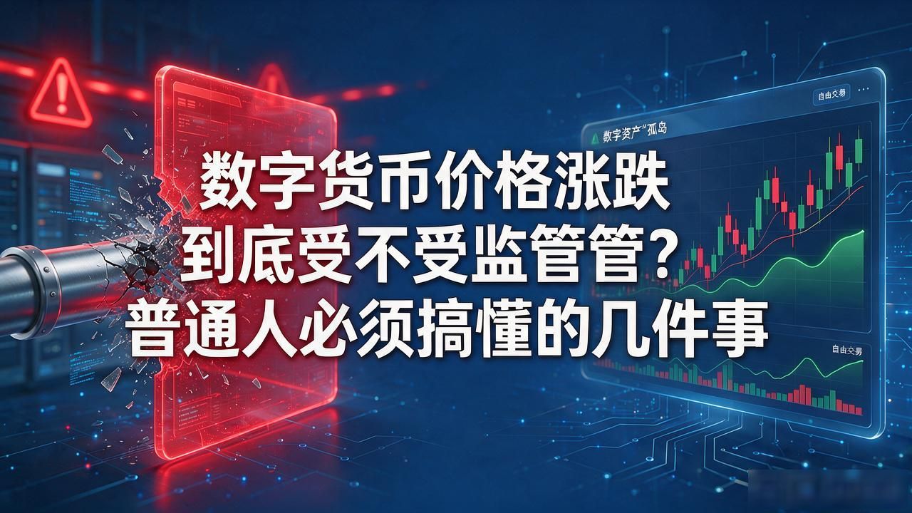 数字货币价格涨跌到底受不受监管管？普通人必须搞懂的几件事