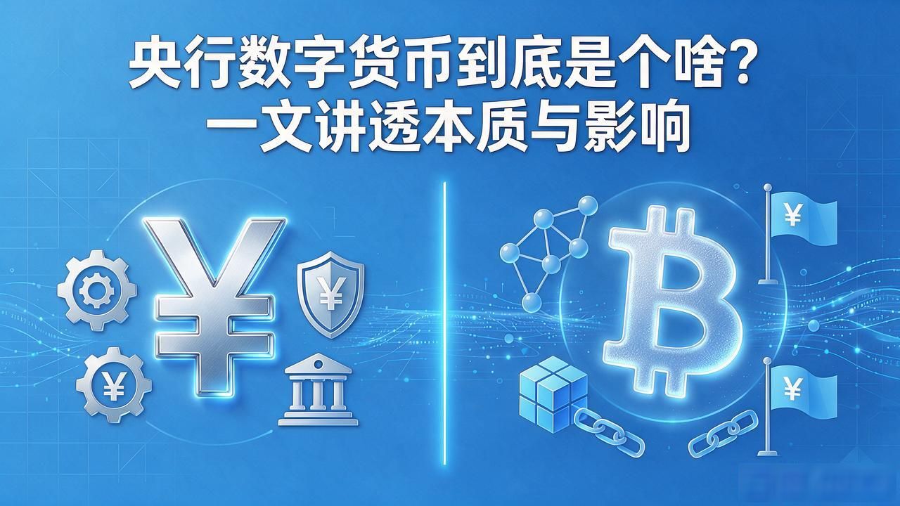 央行数字货币到底是个啥？一文讲透本质与影响