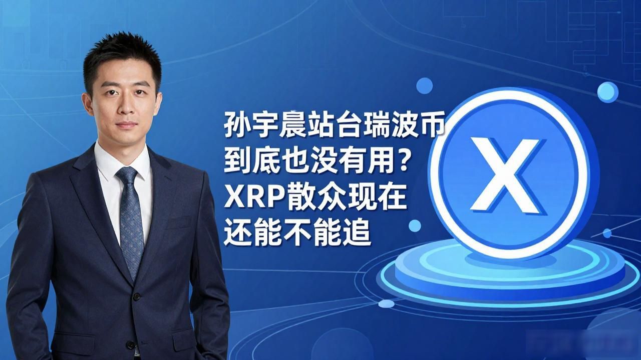 孙宇晨站台瑞波币到底有没有用？XRP散户现在还能不能追