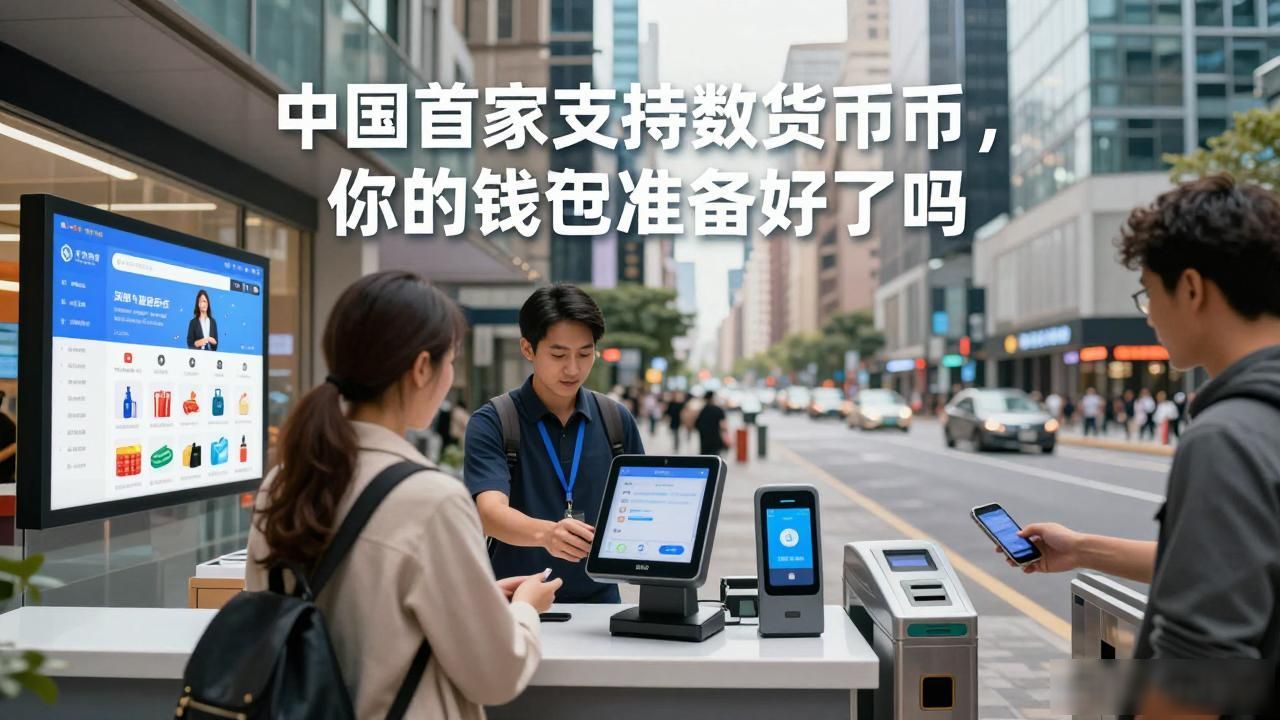 中国首家支持数字货币，你的钱包准备好了吗
