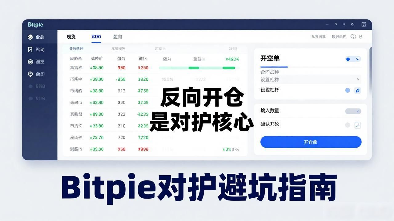 Bitpie对冲避坑指南：怎么用对冲保护你的仓位