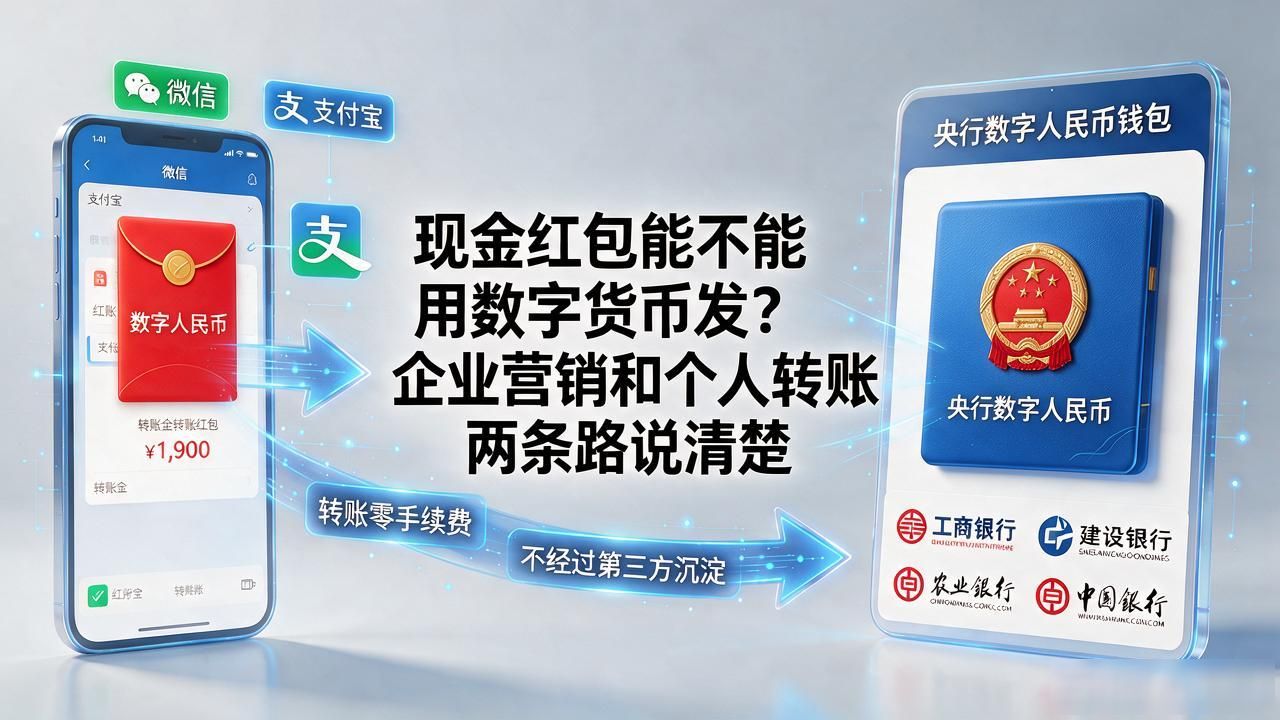 现金红包数字货币_数字人民币红包场景_企业营销数字人民币