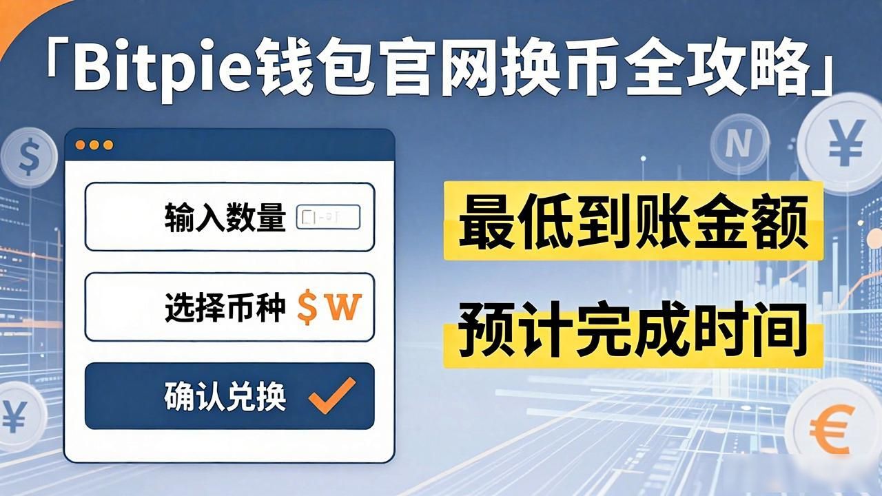 Bitpie钱包官网换币全攻略：新手必看实操指南