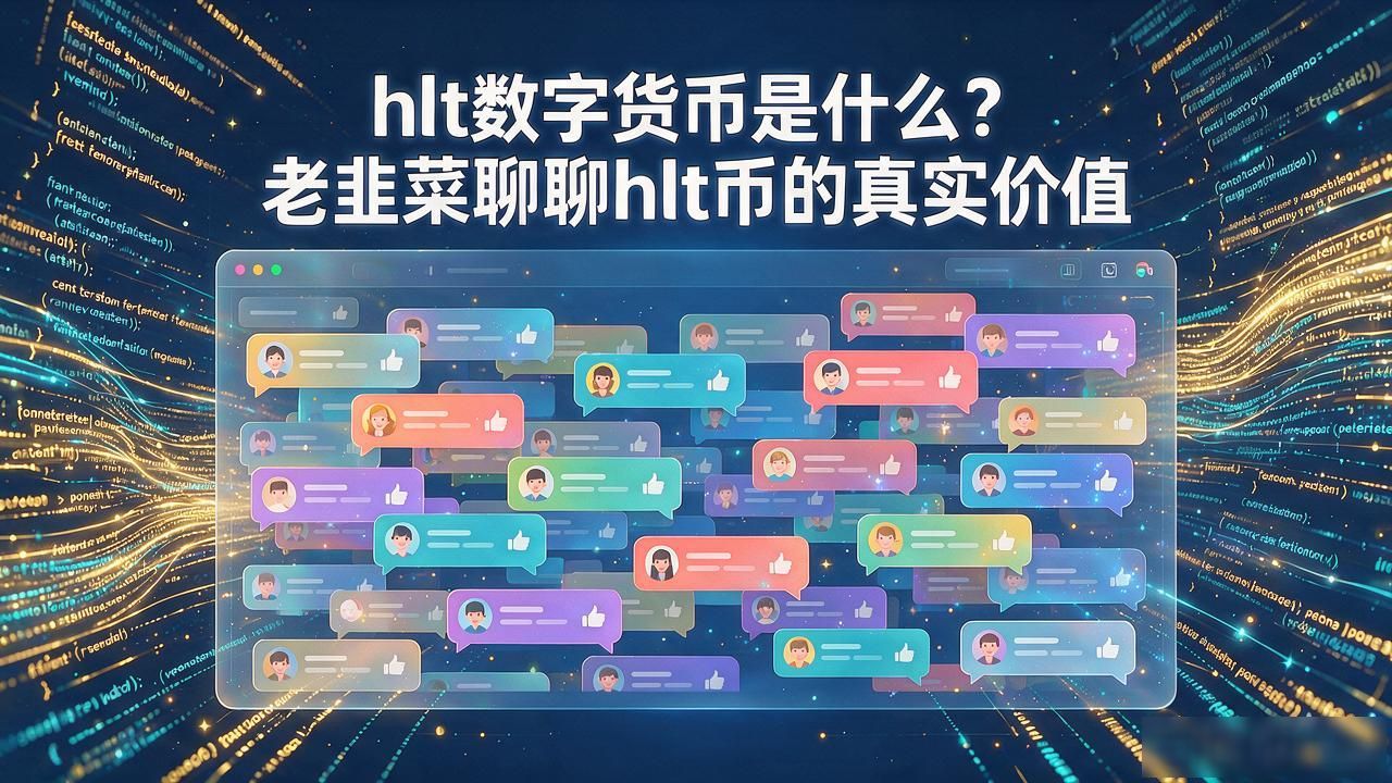 hlt数字货币是什么？老韭菜聊聊hlt币的真实价值