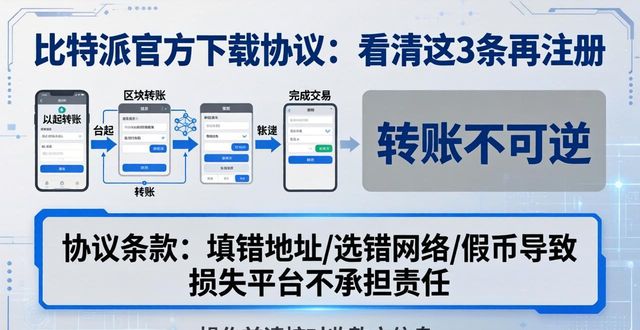 比特派官方下载协议：看清这3条再注册