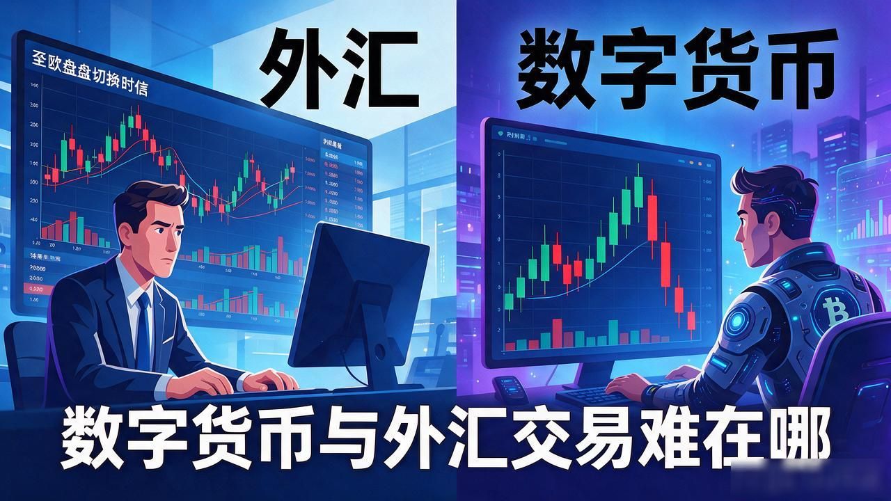 数字货币与外汇交易难在哪