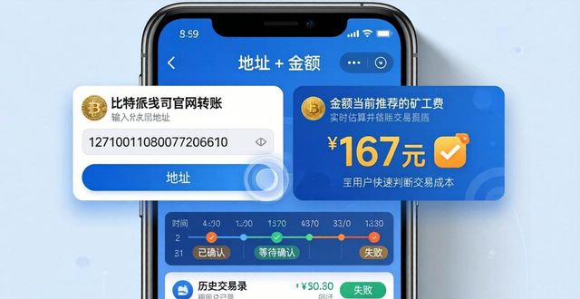 比特派钱包官网界面：简单直观的操作设计
