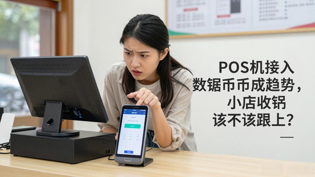 POS机接入数字货币成趋势 小店收银该不该跟上？