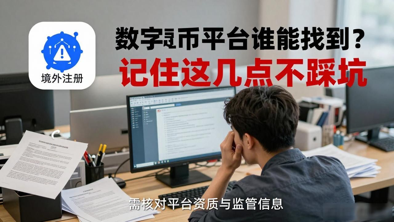数字货币平台谁能找到？记住这几点不踩坑