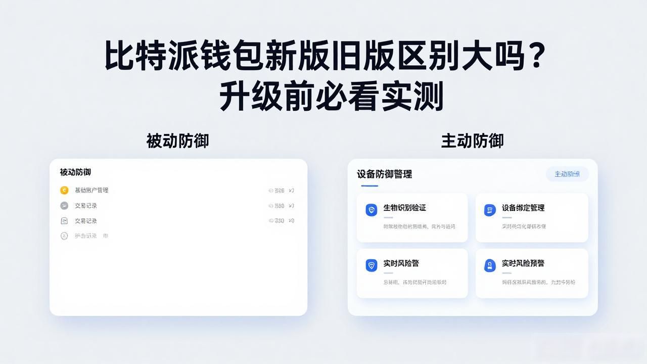 比特派钱包新版旧版区别大吗？升级前必看实测