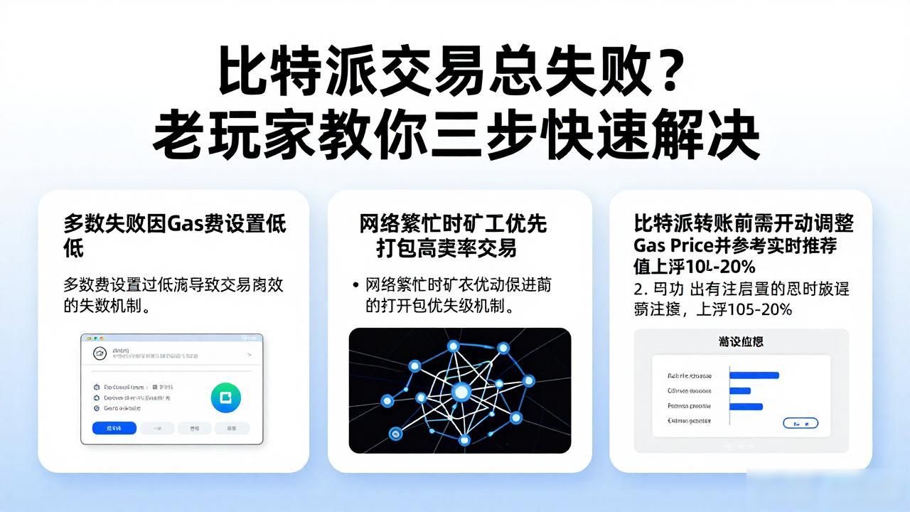 比特派交易总失败？老玩家教你三步快速解决