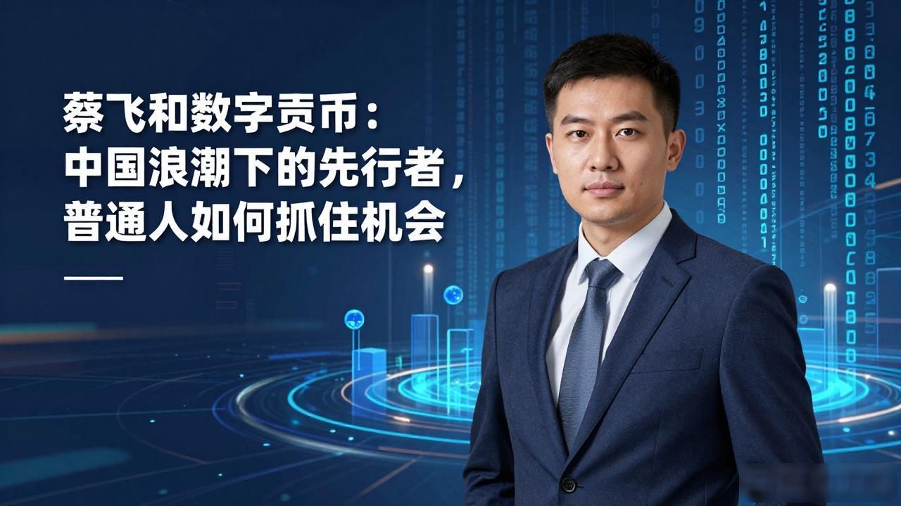 蔡飞和数字货币：中国浪潮下的先行者，普通人如何抓住机会