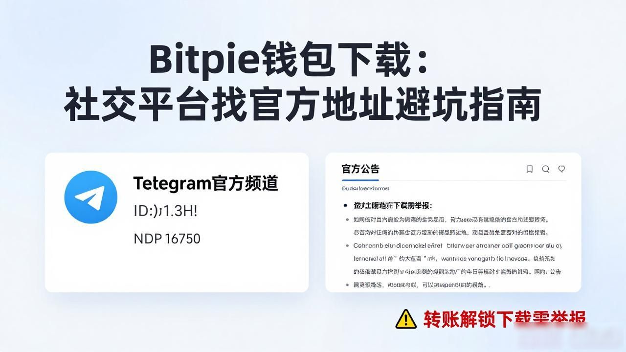 Bitpie钱包下载：社交平台找官方地址避坑指南