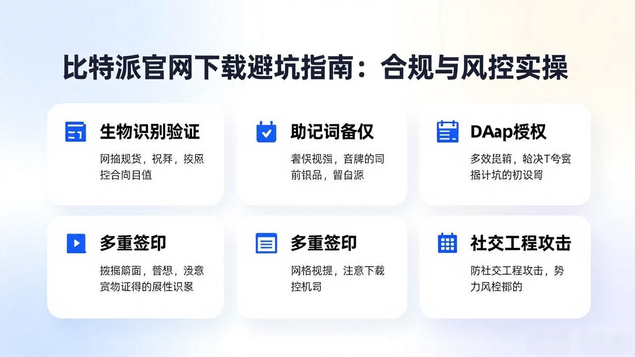 比特派官网下载避坑指南：合规与风控实操