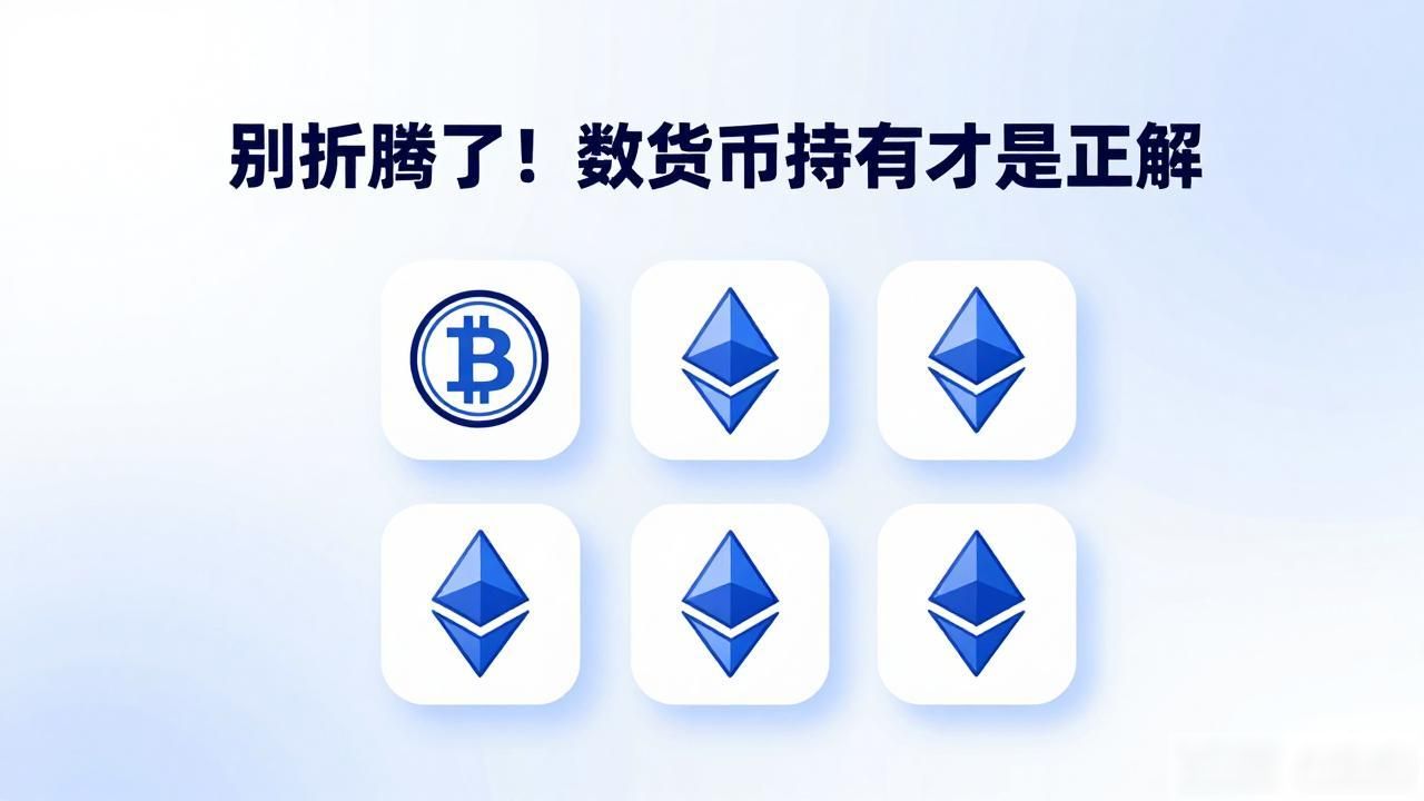 别折腾了！数字货币持有才是正解