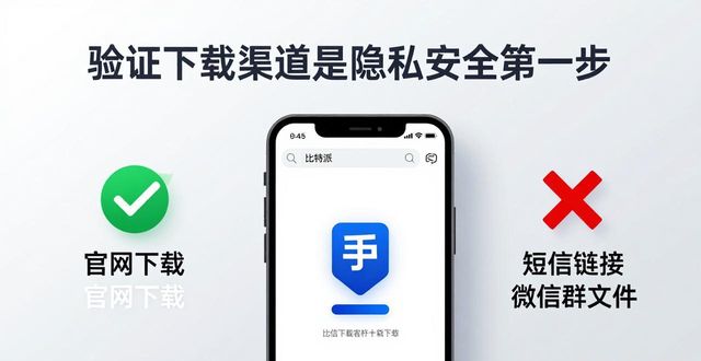 比特派钱包最新版下载 隐私安全三步走