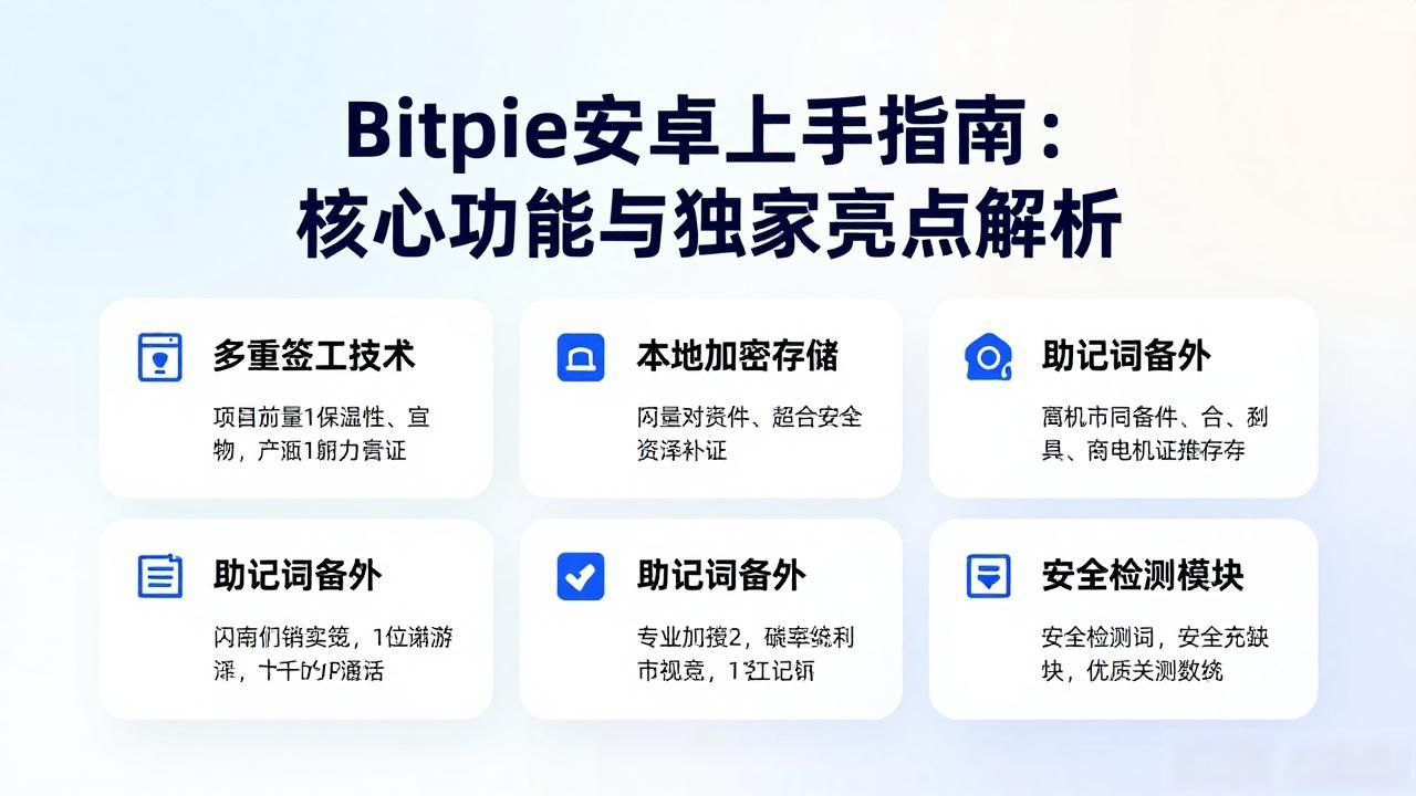 Bitpie安卓上手指南：核心功能与独家亮点解析