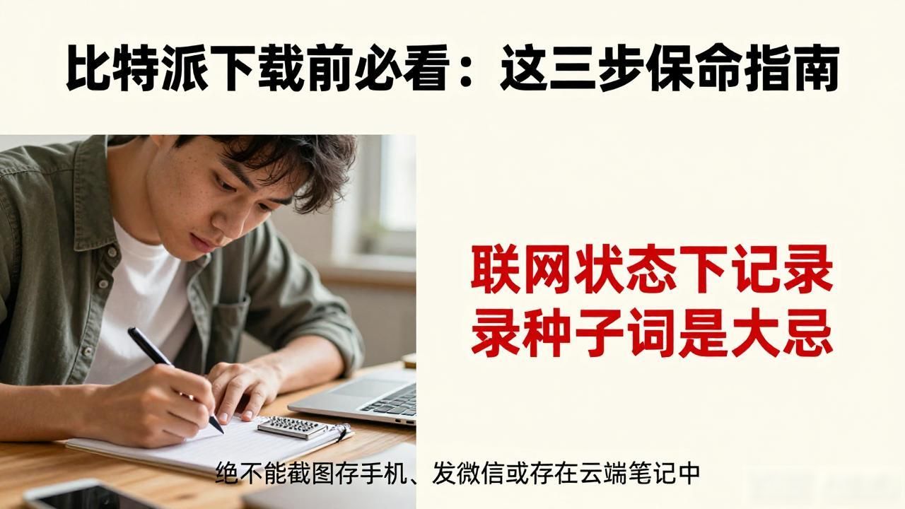 比特派下载前必看：这三步保命指南