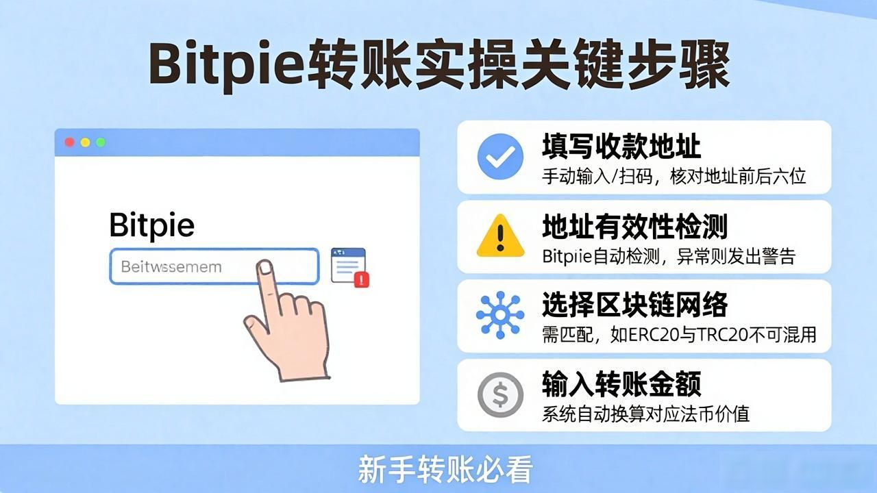 Bitpie钱包交易实操指南：新手必看转账步骤