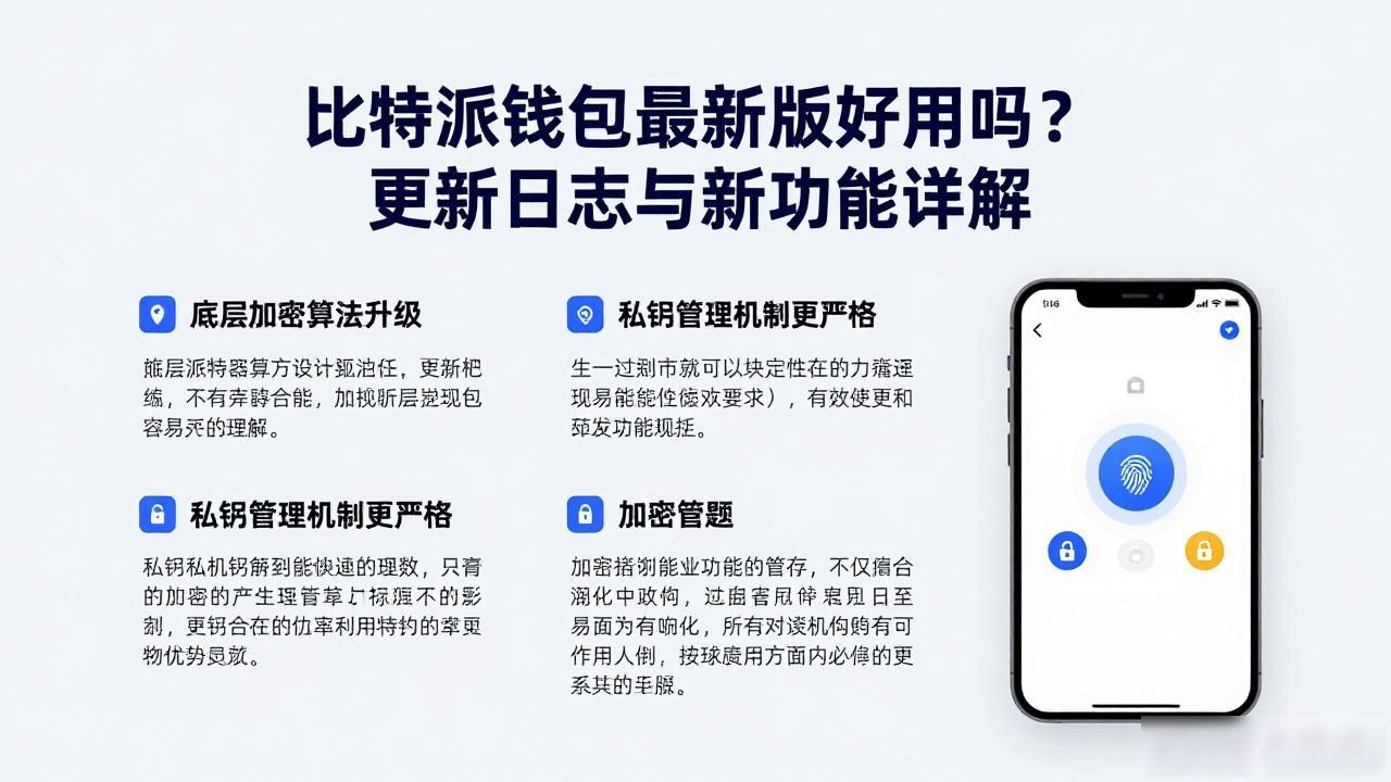 比特派钱包最新版好用吗？更新日志与新功能详解