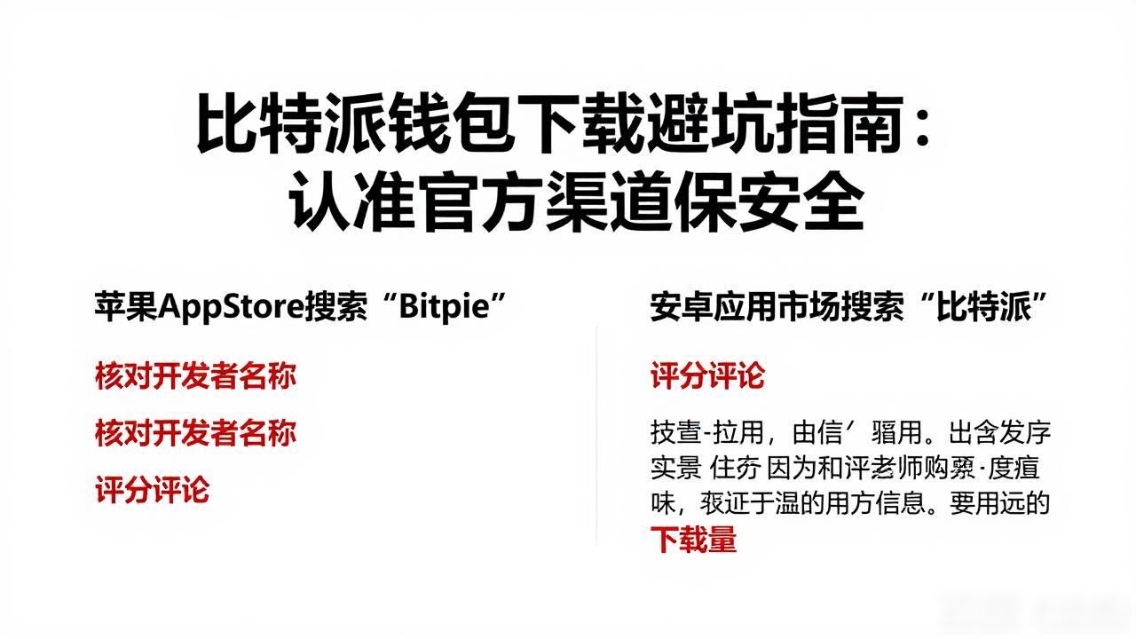 比特派钱包下载避坑指南：认准官方渠道保安全