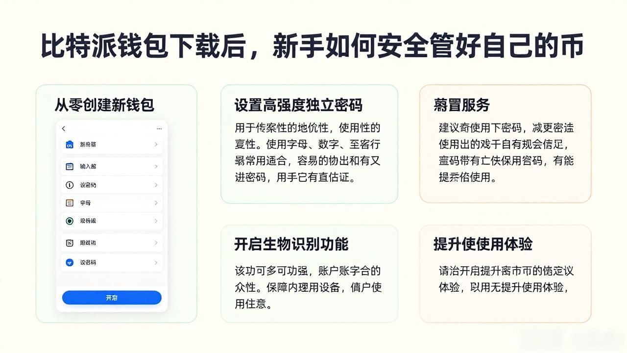 比特派钱包下载后，新手如何安全管好自己的币