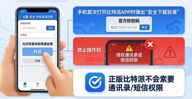 比特派安卓版下载 避开假钱包这几招必看