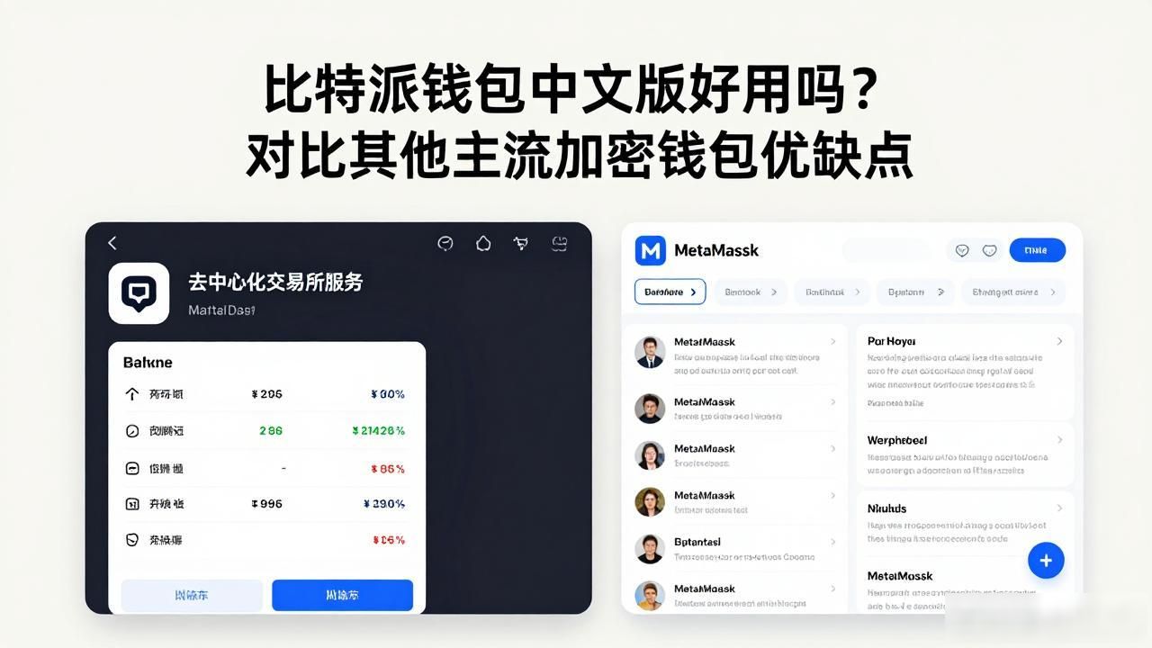 比特派钱包中文版好用吗？对比其他主流加密钱包优缺点