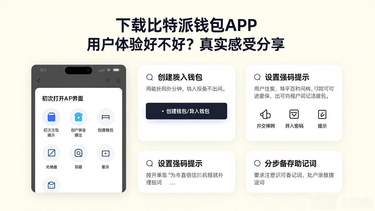 下载比特派钱包APP 用户体验好不好？真实感受分享