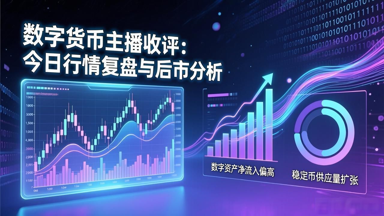 数字货币直播复盘 比特币跌破关键支撑位 加密货币多空博弈分析_数字货币主播收评