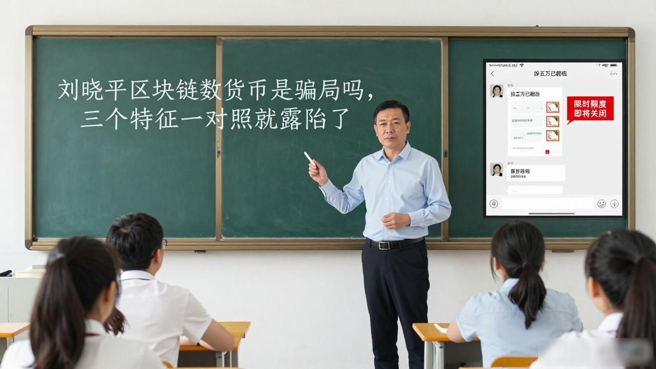 刘晓平区块链数字货币是骗局吗，三个特征一对照就露馅了