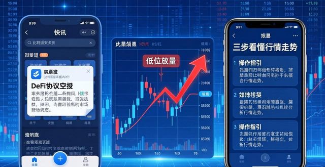比特派安卓版下载后，三步看懂行情走势